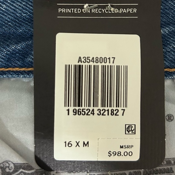 Levi's Women's Relaxed Blue Jeans - Picture 6 of 6